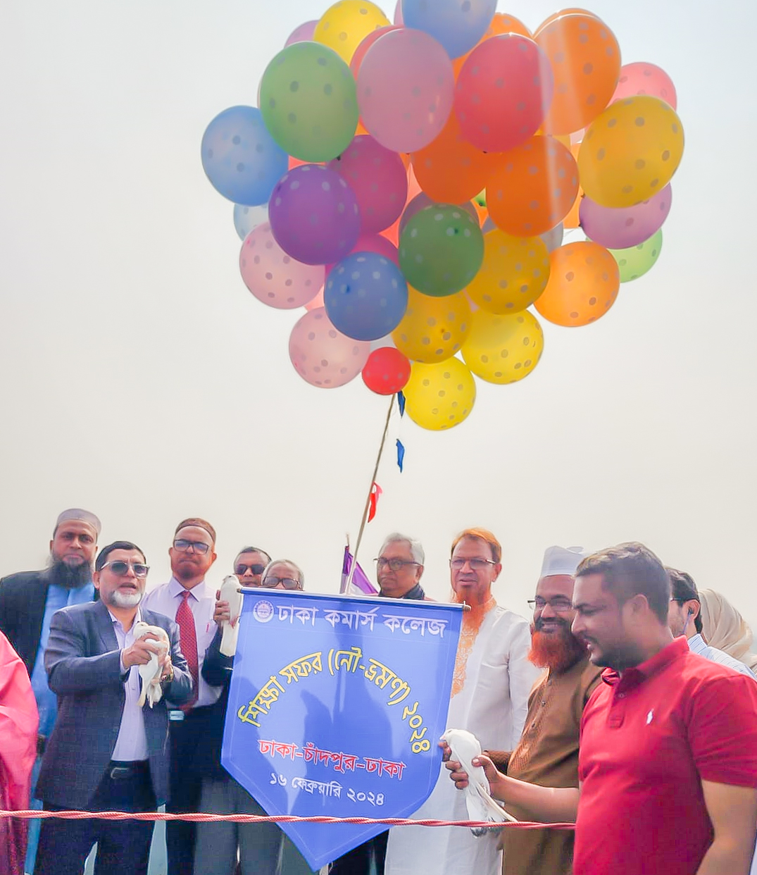 Dhaka Commerce College Celebrates a Colorific Study Tour (River Cruise)