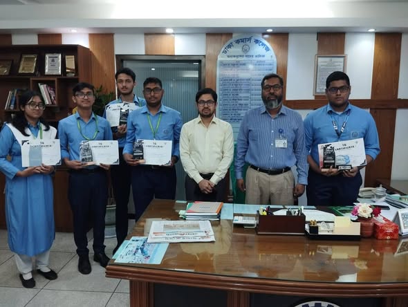 গত ৭ থেকে ৯ মে ২০২৫ তারিখে Notre Dame College IT Club কর্তৃক আয়োজিত The Premier National Tech Event, INIT 6.0 এর বিভিন্ন ইভেন্টে অংশ নিয়ে বিজয়ী হয় ....