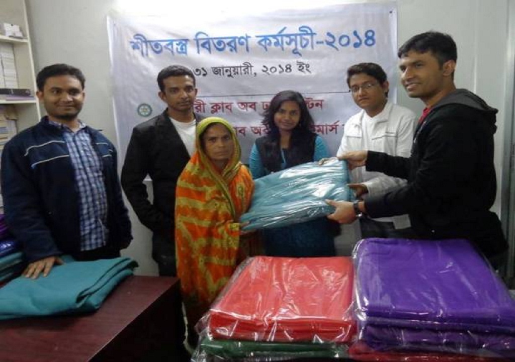 Winter Cloth Distribution 31.1.14