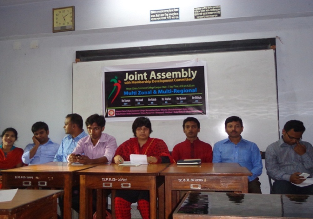 Rotaract Joint Assembly 7.09.2013