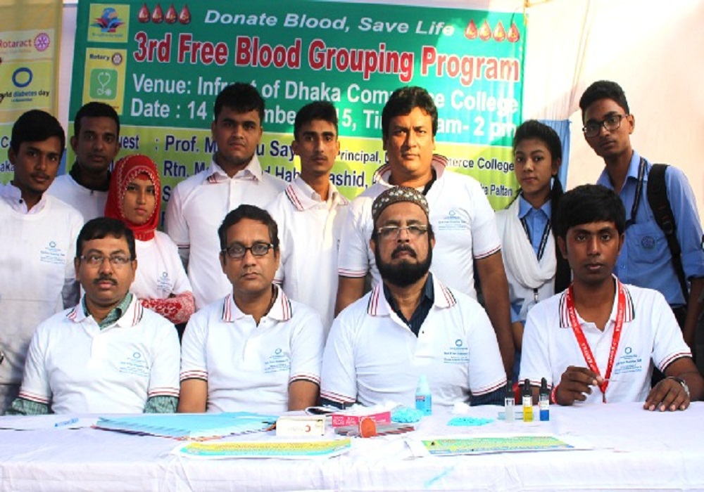 3rd Free Blood Grouping Program 14.11.2015