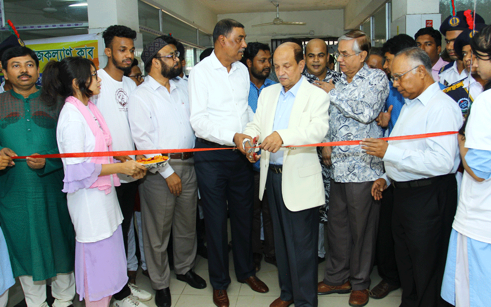 Inauguration of art exhibition, Blood Donation Program and free blood-grouping of Independence Day 2019