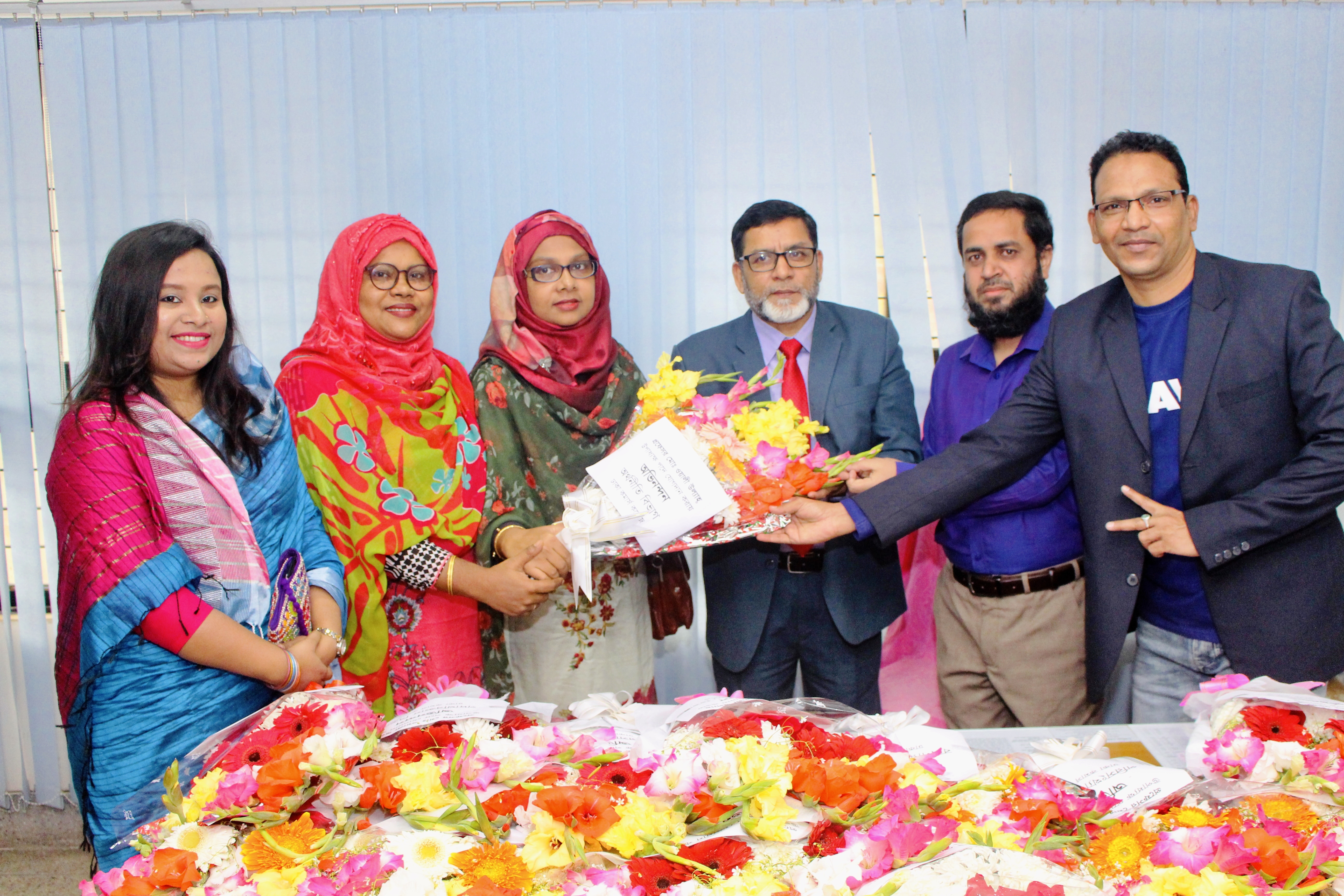 Reception to Vice Principal Prof. Md. Wali Ullah by Economics Department