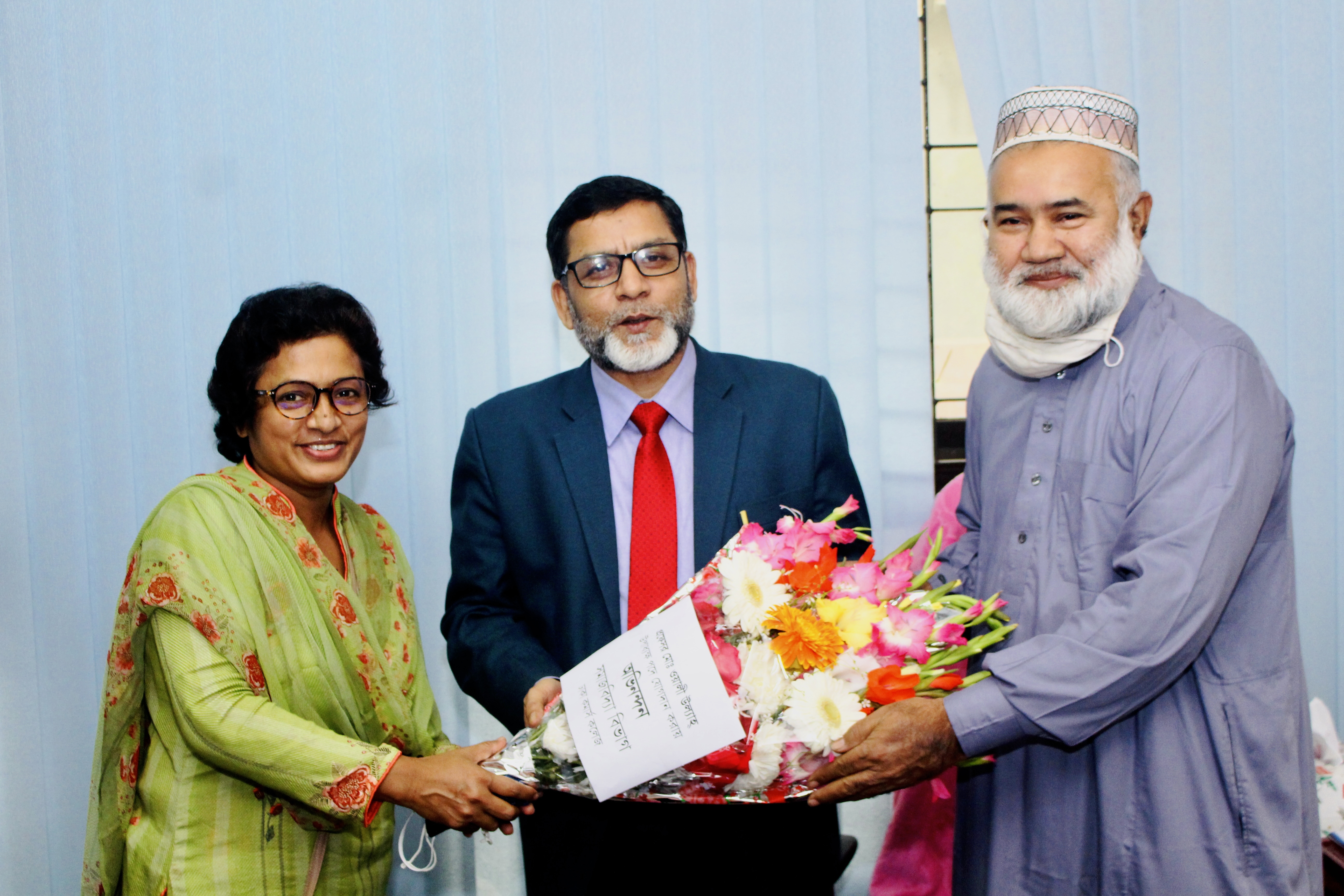 Reception to Vice Principal Prof. Md. Wali Ullah by Social Studies Department