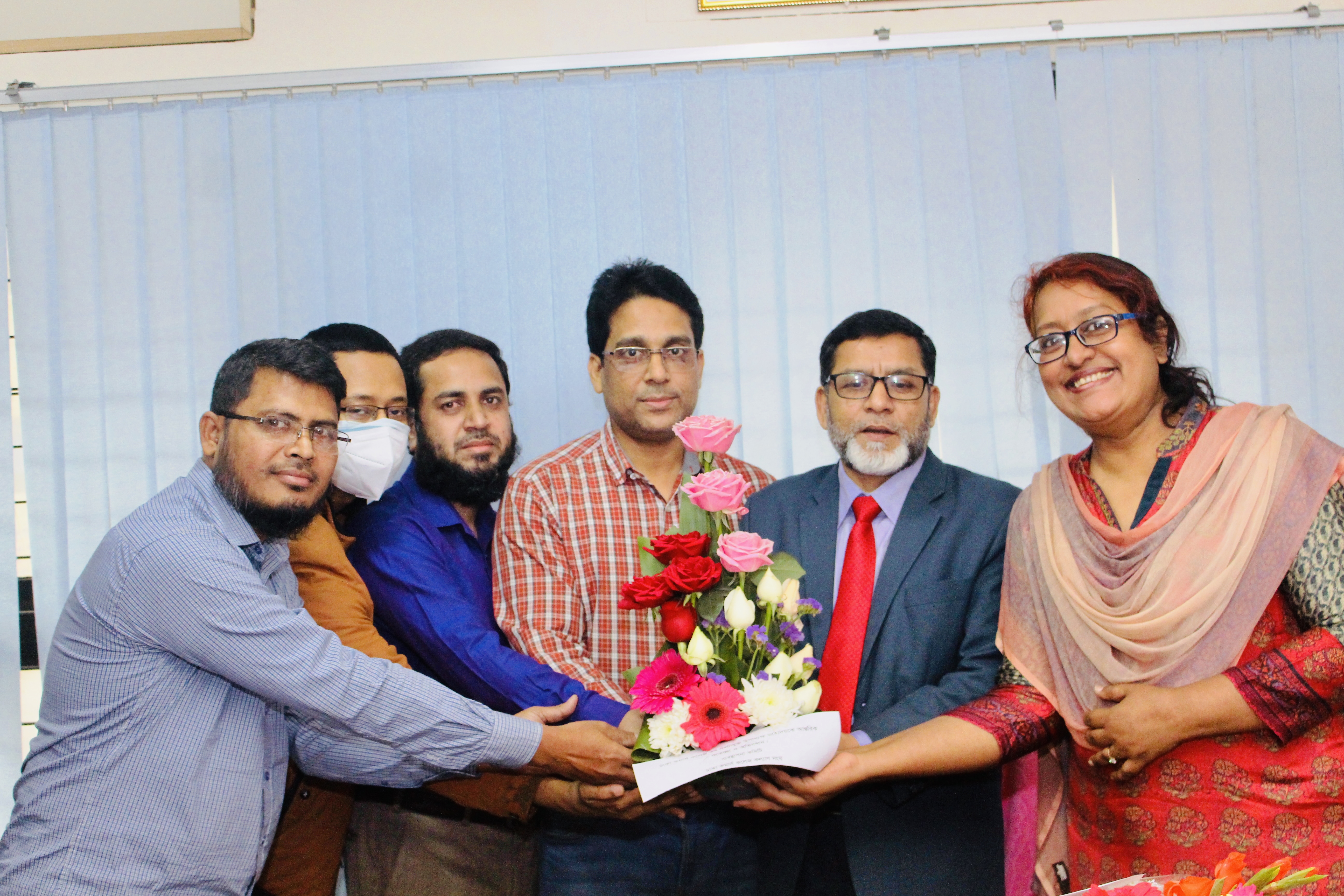 \r\nReception to Vice Principal Prof. Md. Wali Ullah by Welfare Association