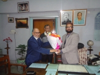 Reception to Principal (Acting) Prof. Md. Shafiqul Islam 20.01.2019