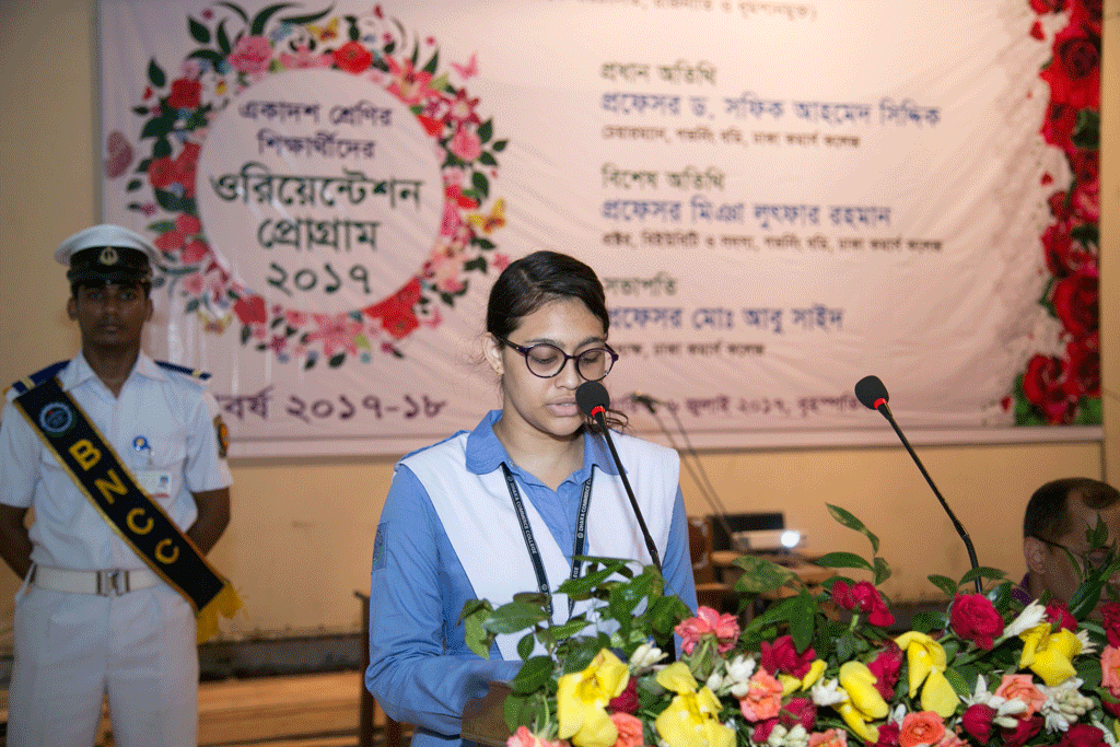 Students Orientation Program of Class XI on 6 July 2017 (11)